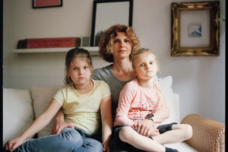 A Ukrainian Refugee’s Fight to Save the Family She Left Behind